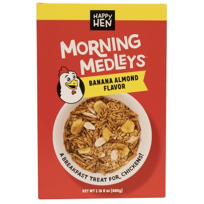 Happy Hen Treats Morning Medleys (Banana Almond)