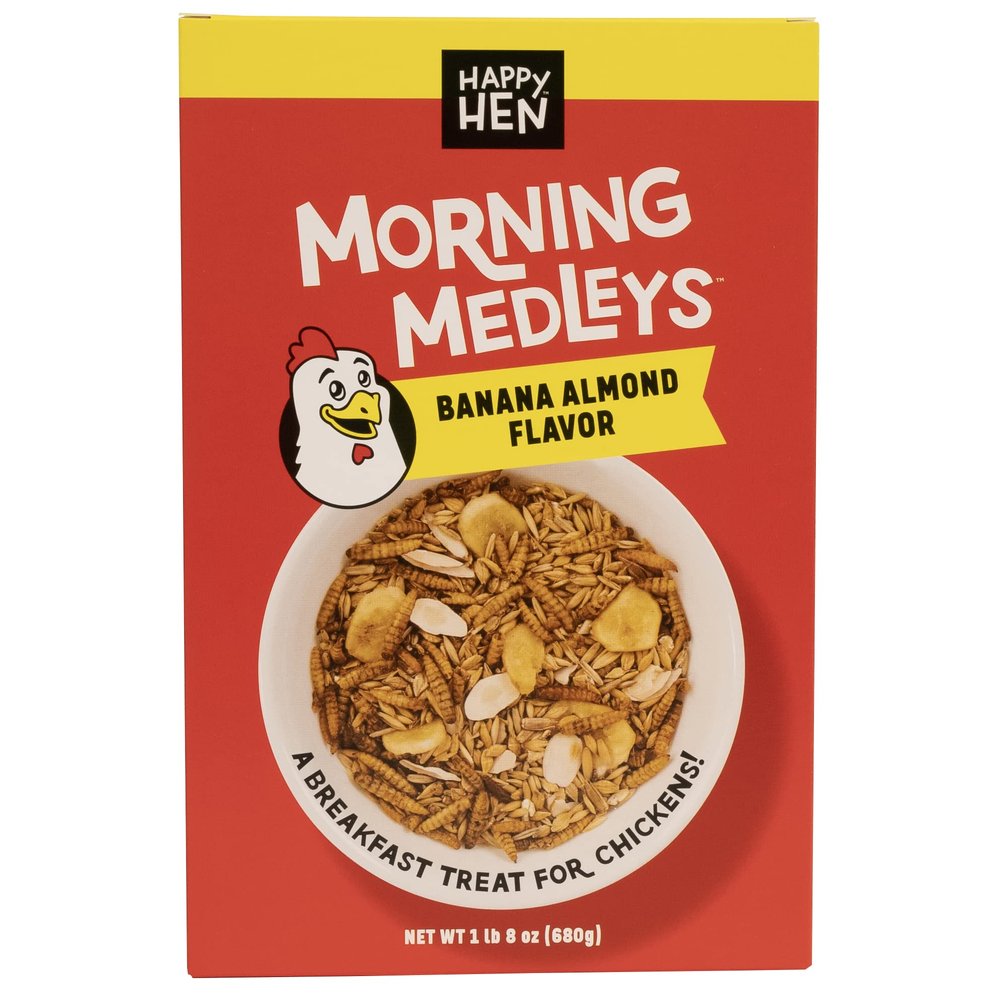 Happy Hen Treats Morning Medleys (Banana Almond)
