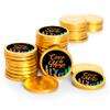 80ct Cinco De Mayo Candy Party Favors Chocolate Coins (80 Count) - Gold Foil view 1