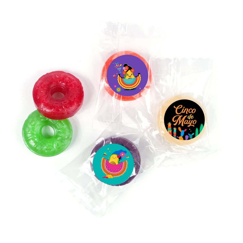 350ct Cinco De Mayo Candy Party Favors Life Savers 5 Flavor Hard Candy (Approx. 350 pcs) -