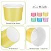 Aodaer 60 Pack Paper Ice Cream Cups 8 oz Paper Snack Ice Cream Bowls Disposable Dessert Bowls for Hot or Cold Food Party Supplies Treat Cups for Sundae, Frozen Yogurt, Soup, 6 Colors view 3