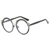 willochra Blue Light Glasses for Women, Blue Light Blocking Eyeglasses for Women Round Computer Anti Eye Strain Glasses (gold, 2.5, multiplier_x) view 2
