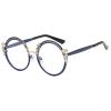 willochra Blue Light Glasses for Women, Blue Light Blocking Eyeglasses for Women Round Computer Anti Eye Strain Glasses (blue, 1.5, multiplier_x) view 2