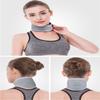 Magnetic Neck Support Brace Tourmaline Self Heating Neck Strap Wrap Unisex Adjustable Cervical Collar Protector Pad for Sleeping Cracker Relief Relaxation view 4
