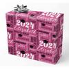Custom Senior 2024 Congratulations Class of 2024 Pink Graduation Wrapping Paper Personalized Name Congratulate Your Grad with Fun and Vibrant Graduation Wrapping Paper for Best Sister Daughter Son view 1