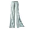Zipper Patient Pants Care Clothes for Surgery Patients/bedridden Patients/Elderly Easy to Wear and Take Off (Color : Green, Size : XX-Large) view 1