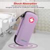 MEDMAX Epipen Medical Carrying Case, Hard Shell EVA Shock Absorption Travel Medication Organizer Bag Emergency Medical Pouch Holds 2 EpiPens, Asthma Inhaler, Auvi-Q, Allergy Supplies (Lavender Purple) view 3