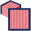 40 Count American Flag Napkins - 12 x 12 Inches Disposable Red White Blue Paper Napkins for 4th of July, Independence Day, Memorial Day Tableware Decorations view 1