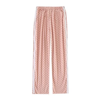 Zipper Patient Pants Care Clothes for Surgery Patients/bedridden Patients/Elderly Easy to Wear and Take Off (Color : Pink, Size : X-Large)