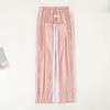 Zipper Patient Pants Care Clothes for Surgery Patients/bedridden Patients/Elderly Easy to Wear and Take Off (Color : Pink, Size : X-Large) view 2