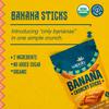 Wipala Banana Sticks (6- pack) | Crunchy Bananas | 100% Real Fruit Snack, only 2 natural ingredients, never fried, no added sugar, vegan certified, NON- GMO and gluten-free view 3