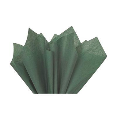 Gift Wrapping Tissue Paper 20x30 48 Pack by A1 Bakery Supplies (Forest Green)