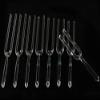 CIKSCO 10mm Set of 8 Chakra Quartz Crystal Tuning Fork with Suitcase & 2 Striker, Healing Musical Instrument for Sound Healing Meditation (Size : 432Hz) view 2