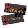 36ct Personalized Kentucky Horse Derby Candy Party Favors Chocolate Bars & Wrappers (36 Candy Bars) - No Assembly Required - Black & Red view 2