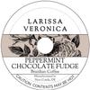 Peppermint Chocolate Fudge Brazilian Coffee (Single Serve K-Cup Pods) (Gourmet, Naturally Flavored, Whole Coffee Beans) (12 pods, ZIN: 577522) view 1