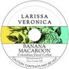 Banana Macaroon Colombian Decaf Coffee (Single Serve K-Cup Pods) (Gourmet, Naturally Flavored, Whole Coffee Beans) (12 pods, ZIN: 576204) view 1