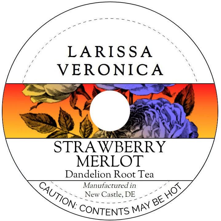 Strawberry Merlot Dandelion Root Tea (Single Serve K-Cup Pods) (12 pods, ZIN: 577363)