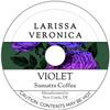 Violet Sumatra Coffee (Single Serve K-Cup Pods) (Gourmet, Naturally Flavored, Whole Coffee Beans) (12 pods, ZIN: 574989) - 3 Pack view 1