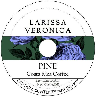 Pine Costa Rica Coffee (Single Serve K-Cup Pods) (Gourmet, Naturally Flavored, Whole Coffee Beans) (12 pods, ZIN: 574127)