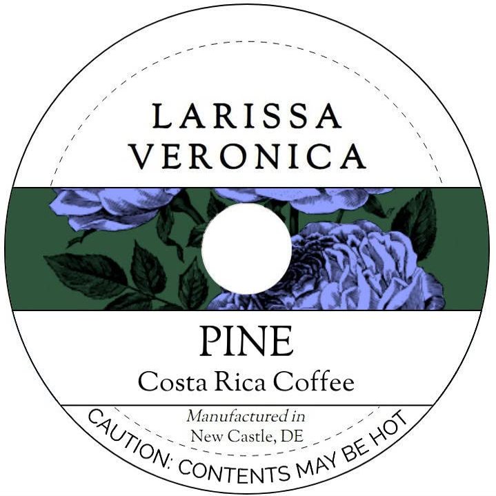 Pine Costa Rica Coffee (Single Serve K-Cup Pods) (Gourmet, Naturally Flavored, Whole Coffee Beans) (12 pods, ZIN: 574127)