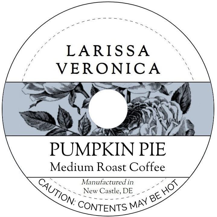 Pumpkin Pie Medium Roast Coffee (Single Serve K-Cup Pods) (Gourmet, Naturally Flavored, Whole Coffee Beans) (12 pods, ZIN: 574264) - 3 Pack