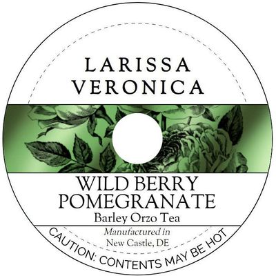 Wild Berry Pomegranate Barley Orzo Tea (Single Serve K-Cup Pods) (12 pods, ZIN: 576725) - 3 Pack