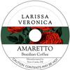 Amaretto Brazilian Coffee (Single Serve K-Cup Pods) (Gourmet, Naturally Flavored, Whole Coffee Beans) (12 pods, ZIN: 571138) - 2 Pack view 1