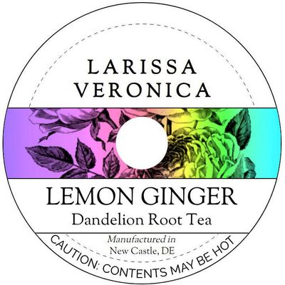 Lemon Ginger Dandelion Root Tea (Single Serve K-Cup Pods) (12 pods, ZIN: 576051) - 3 Pack