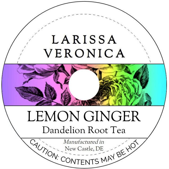 Lemon Ginger Dandelion Root Tea (Single Serve K-Cup Pods) (12 pods, ZIN: 576051) - 3 Pack