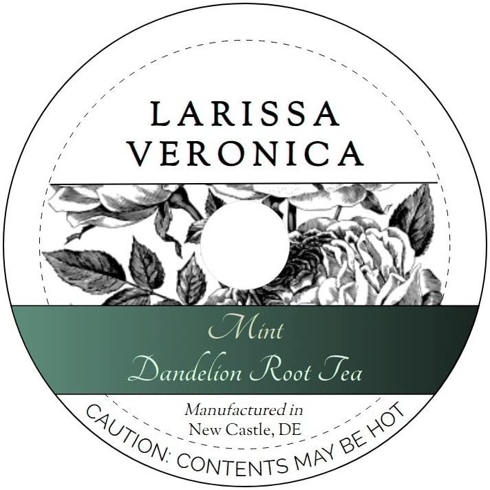 Mint Dandelion Root Tea (Single Serve K-Cup Pods) (12 pods, ZIN: 573683) - 2 Pack