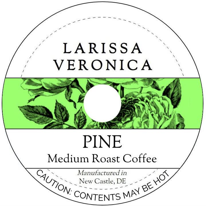 Pine Medium Roast Coffee (Single Serve K-Cup Pods) (Gourmet, Naturally Flavored, Whole Coffee Beans) (12 pods, ZIN: 574120) - 2 Pack