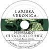 Peppermint Chocolate Fudge French Roast Coffee (Single Serve K-Cup Pods) (Gourmet, Naturally Flavored, Whole Coffee Beans) (12 pods, ZIN: 577511) view 1