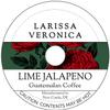 Lime Jalapeno Guatemalan Coffee (Single Serve K-Cup Pods) (Gourmet, Naturally Flavored, Whole Coffee Beans) (12 pods, ZIN: 578538) view 1