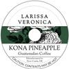 Kona Pineapple Guatemalan Coffee (Single Serve K-Cup Pods) (Gourmet, Naturally Flavored, Whole Coffee Beans) (12 pods, ZIN: 576682) - 3 Pack view 1