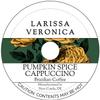 Pumpkin Spice Cappuccino Brazilian Coffee (Single Serve K-Cup Pods) (Gourmet, Naturally Flavored, Whole Coffee Beans) (12 pods, ZIN: 578162) - 2 Pack view 1