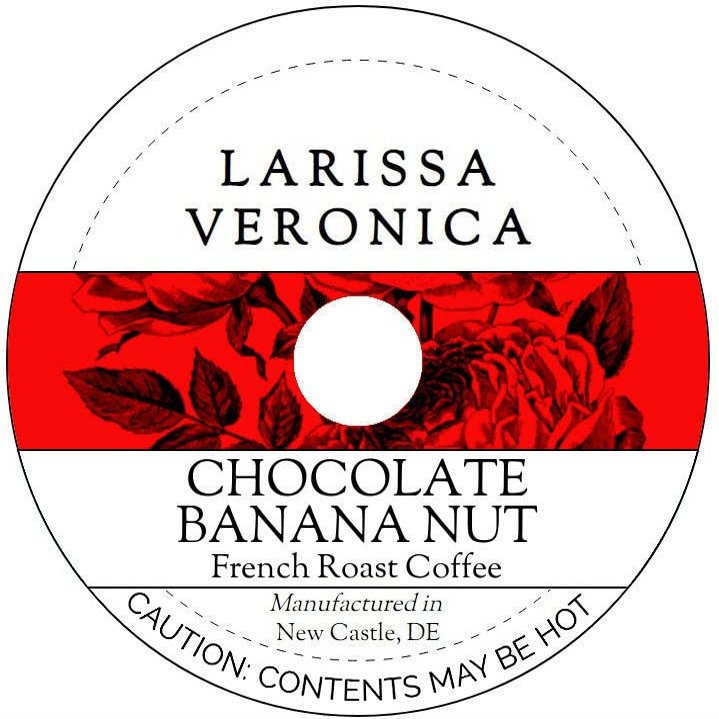 Chocolate Banana Nut French Roast Coffee (Single Serve K-Cup Pods) (Gourmet, Naturally Flavored, Whole Coffee Beans) (12 pods, ZIN: 576311) - 2 Pack