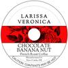 Chocolate Banana Nut French Roast Coffee (Single Serve K-Cup Pods) (Gourmet, Naturally Flavored, Whole Coffee Beans) (12 pods, ZIN: 576311) - 2 Pack view 1