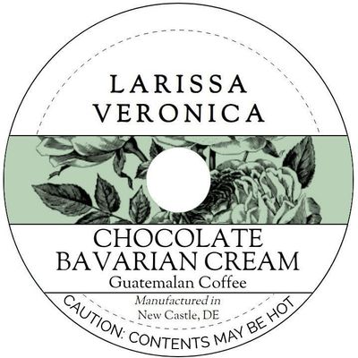Chocolate Bavarian Cream Guatemalan Coffee (Single Serve K-Cup Pods) (Gourmet, Naturally Flavored, Whole Coffee Beans) (12 pods, ZIN: 576298)