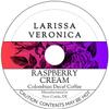 Raspberry Cream Colombian Decaf Coffee (Single Serve K-Cup Pods) (Gourmet, Naturally Flavored, Whole Coffee Beans) (12 pods, ZIN: 574316) - 2 Pack view 1