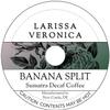 Banana Split Sumatra Decaf Coffee (Single Serve K-Cup Pods) (Gourmet, Naturally Flavored, Whole Coffee Beans) (12 pods, ZIN: 571278) - 2 Pack view 1