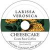 Cheesecake Costa Rica Coffee (Single Serve K-Cup Pods) (Gourmet, Naturally Flavored, Whole Coffee Beans) (12 pods, ZIN: 571903) - 2 Pack view 1