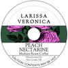 Peach Nectarine Medium Roast Coffee (Single Serve K-Cup Pods) (Gourmet, Naturally Flavored, Whole Coffee Beans) (12 pods, ZIN: 576088) - 3 Pack view 1