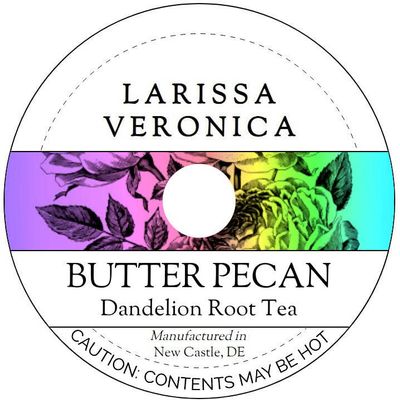 Butter Pecan Dandelion Root Tea (Single Serve K-Cup Pods) (12 pods, ZIN: 571603) - 2 Pack