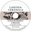 Strawberry Cream Costa Rica Coffee (Single Serve K-Cup Pods) (Gourmet, Naturally Flavored, Whole Coffee Beans) (12 pods, ZIN: 574655) view 1