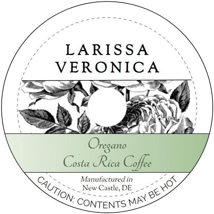 Oregano Costa Rica Coffee (Single Serve K-Cup Pods) (Gourmet, Naturally Flavored, Whole Coffee Beans) (12 pods, ZIN: 573871) - 3 Pack