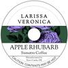 Apple Rhubarb Sumatra Coffee (Single Serve K-Cup Pods) (Gourmet, Naturally Flavored, Whole Coffee Beans) (12 pods, ZIN: 576621) - 2 Pack view 1
