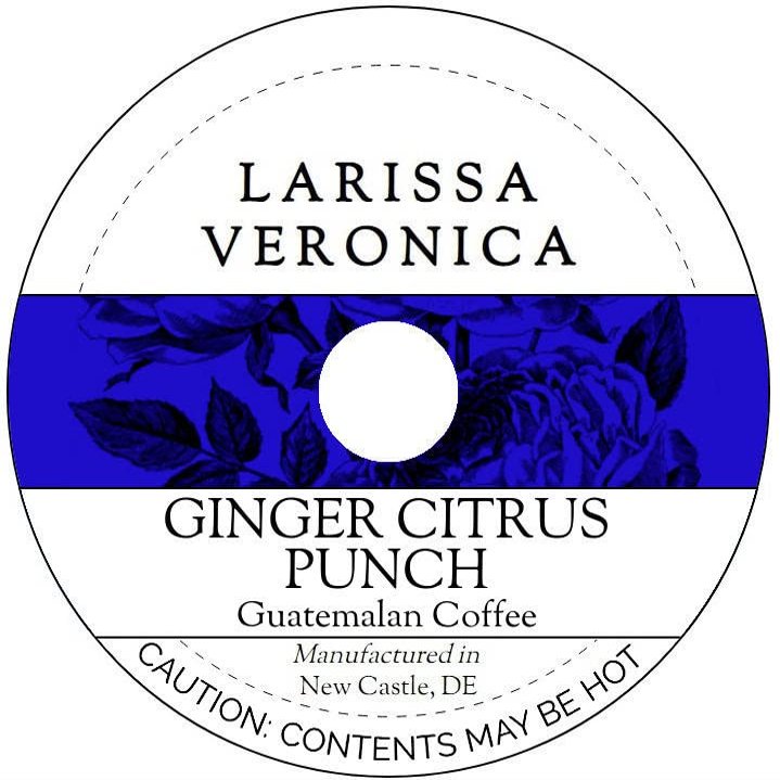 Ginger Citrus Punch Guatemalan Coffee (Single Serve K-Cup Pods) (Gourmet, Naturally Flavored, Whole Coffee Beans) (12 pods, ZIN: 578330) - 3 Pack