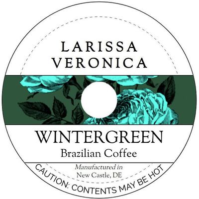 Wintergreen Brazilian Coffee (Single Serve K-Cup Pods) (Gourmet, Naturally Flavored, Whole Coffee Beans) (12 pods, ZIN: 575122) - 3 Pack