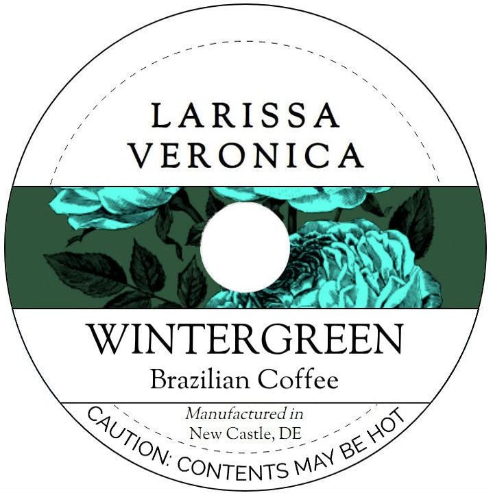 Wintergreen Brazilian Coffee (Single Serve K-Cup Pods) (Gourmet, Naturally Flavored, Whole Coffee Beans) (12 pods, ZIN: 575122) - 3 Pack