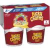 Lucky Charms Gluten Free Cereal with Marshmallows, Kids Breakfast Cereal, Made with Whole Grain, 4 Cereal Cups, 6.8 oz view 1